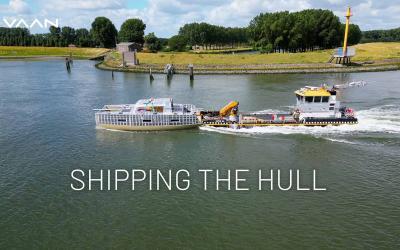 Shipping the hull